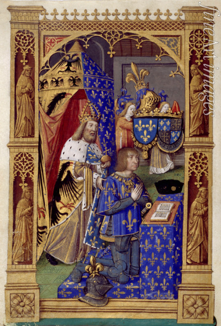 Vérard Antoine - Louis XII of France (Book of Hours of Charles VIII, King of France)