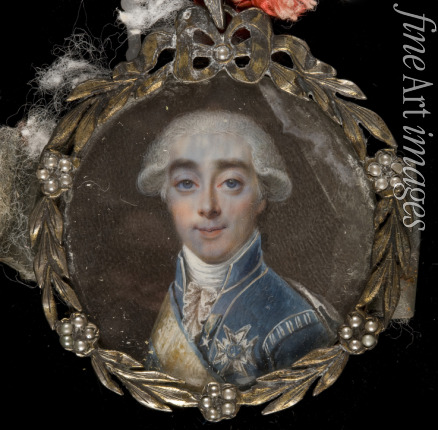 Lafrensen Niclas - Porträt von Hans Axel Graf von Fersen (1755-1810)