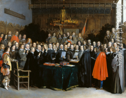 Ter Borch Gerard the Younger - The Ratification of the Treaty of Münster, 15 May 1648