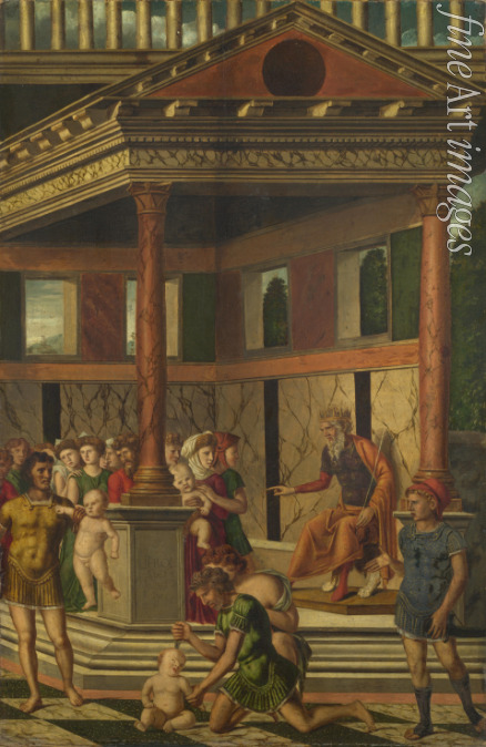 Mocetto Girolamo - The Massacre of the Innocents with Herod