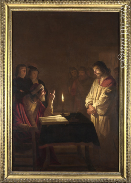 Honthorst Gerrit van - Jesus vor dem Hohepriester