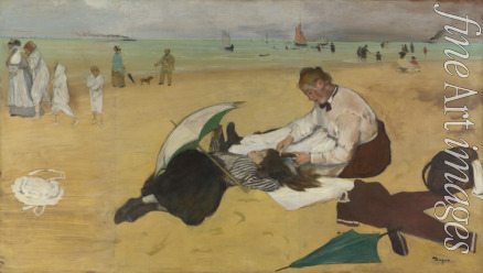 Degas Edgar - Am Strand