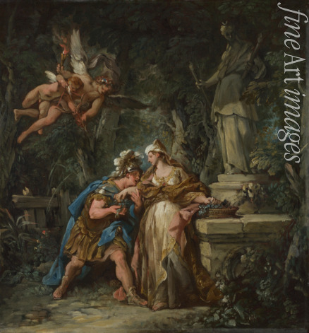 Troy Jean-François de - Jason swearing Eternal Affection to Medea