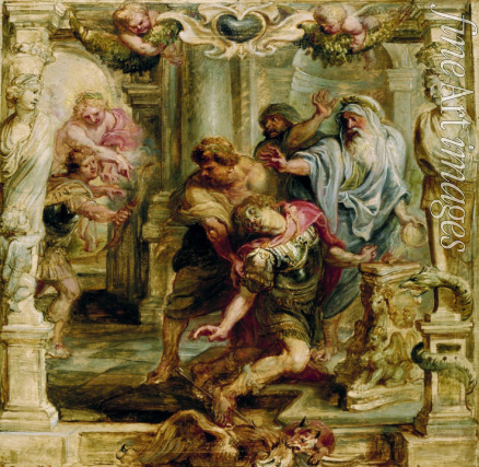 Rubens Pieter Paul - The death of Achilles