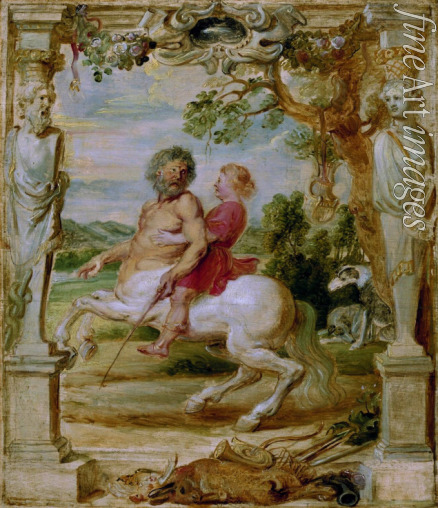 Rubens Pieter Paul - Achilles educated by the centaur Chiron