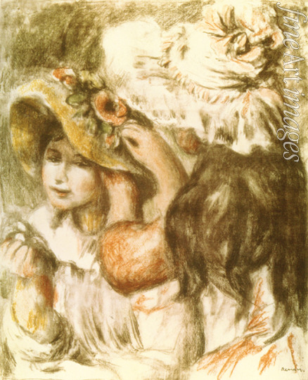 Renoir Pierre Auguste - A bonnet