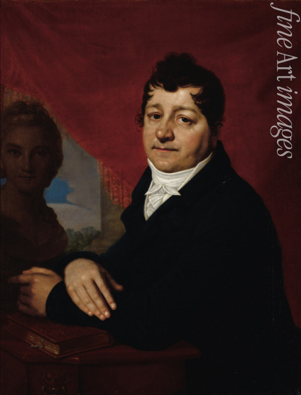 Borowikowski Wladimir Lukitsch - Porträt von Sergei Sawwitsch Jakowlew (1763-1818)