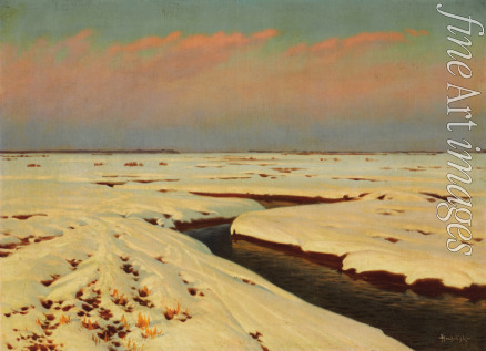 Kryzhitsky Konstantin Yakovlevich - Winter Landscape