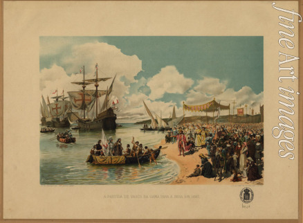 Gameiro Alfredo Roque - Vasco da Gama's arrival in India