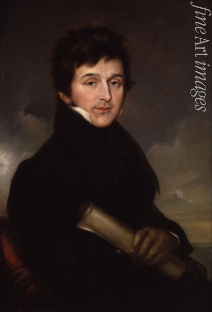 Stroely (Stroehling) Peter Eduard - Porträt von Komponist Charles Edward Horn (1786-1849)