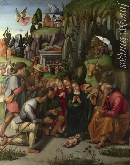 Signorelli Luca - The Adoration of the Shepherds