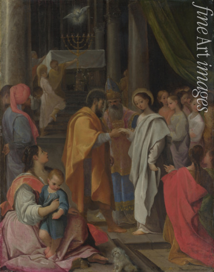 Carracci Lodovico - The Marriage of Mary and Joseph