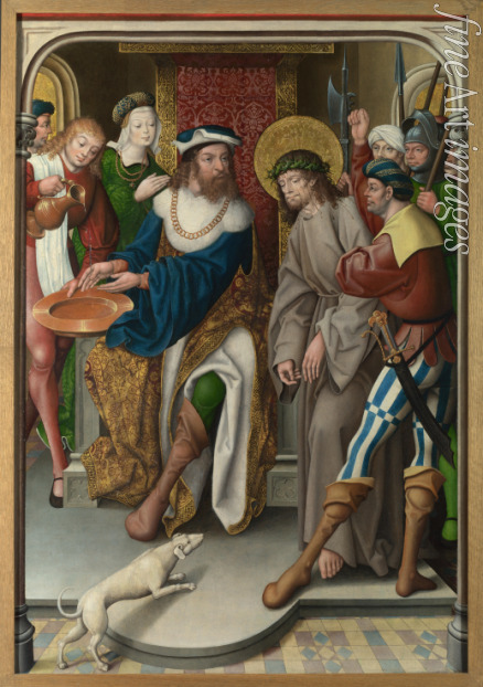 Baegert Jan - Christ before Pilate (The Liesborn Altarpiece)