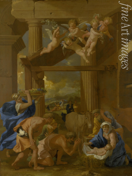 Poussin Nicolas - The Adoration of the Shepherds