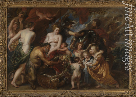 Rubens Pieter Paul - Minerva protects Pax from Mars (Peace and War)