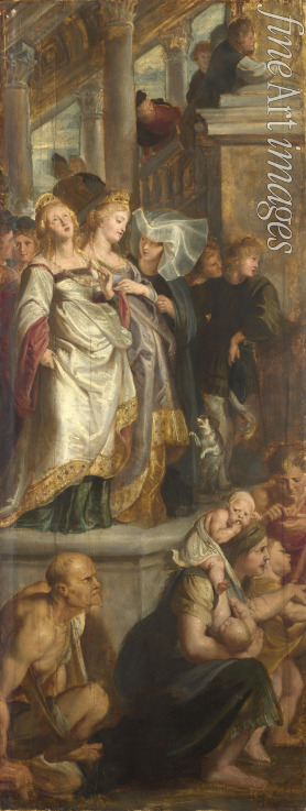 Rubens Pieter Paul - Drei Bavos Schwestern. Entwurf für den Altar der Kathedrale St. Bavo in Gent