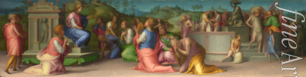 Pontormo - Joseph's Brothers beg for Help (from Scenes from the Story of Joseph)