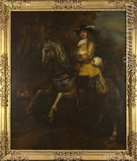 Rembrandt van Rhijn - Portrait of Frederick Rihel on Horseback