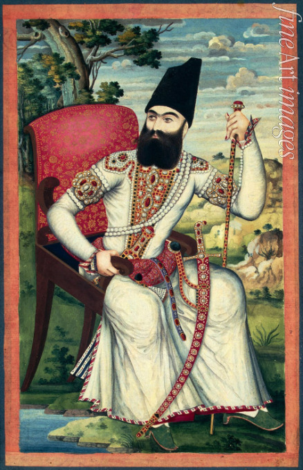 Iranischer Meister - Porträt von Prinz Abbas Mirza