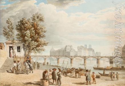 Briullov Alexander Pavlovich - View of Paris