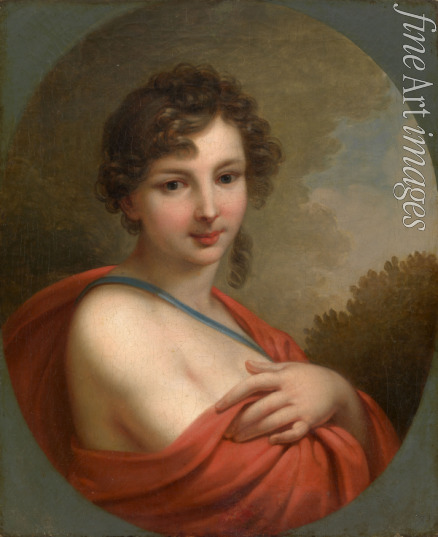 Lampi Johann-Baptist von the Elder - Portrait of Yelena Naryshkina (1785–1855)