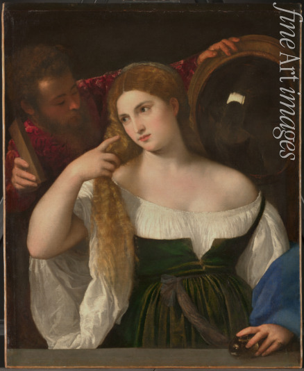 Titian - Young Woman at her Toilette