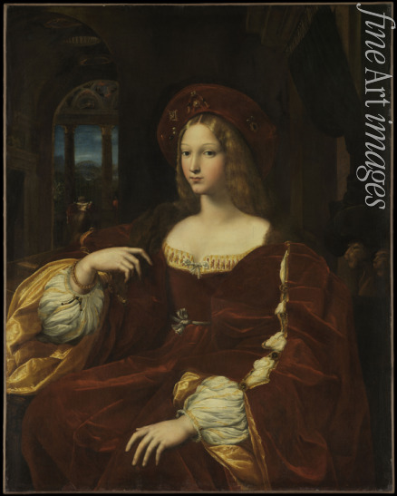 Romano Giulio - Bildnis der Dona Isabel de Requesens, Vizekönigin von Neapel (1500-1577)