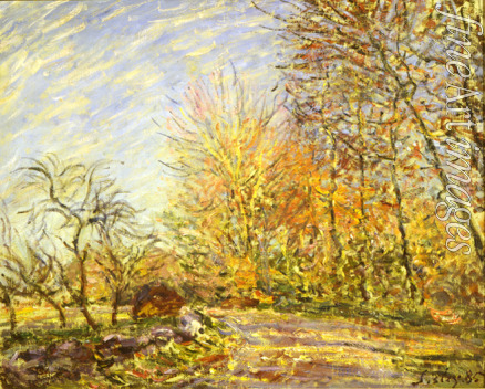 Sisley Alfred - Am Waldrand in Fontainebleau