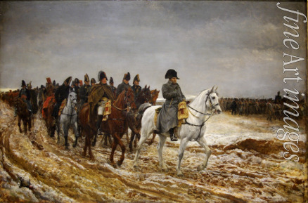 Meissonier Ernest Jean Louis - 1814. Campagne de France (Napoleon bei Montmirail)