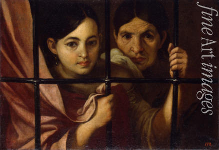 Murillo Bartolomé Estebàn - Zwei Frauen hinter einem Gitter