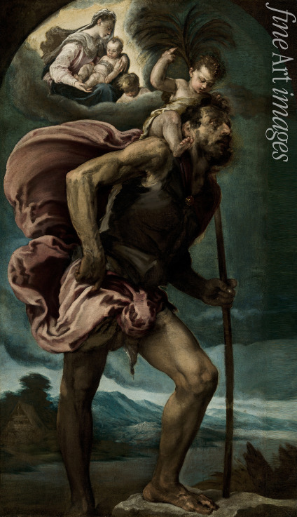 Bassano Jacopo il vecchio - Saint Christopher