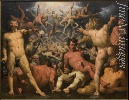 Haarlem Cornelis Cornelisz. van - The Fall of the Titans