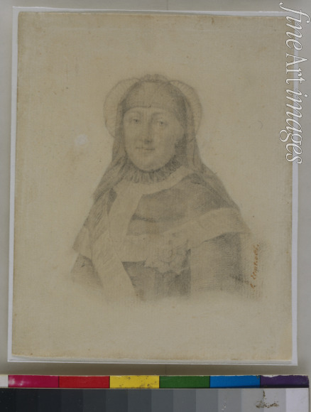 Tschemessow Jefgraf Petrowitsch - Katharina II. in Trauer