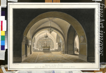 Worobjew Maxim Nikiforowitsch - Das Interieur der Grabeskirche auf dem Golgota