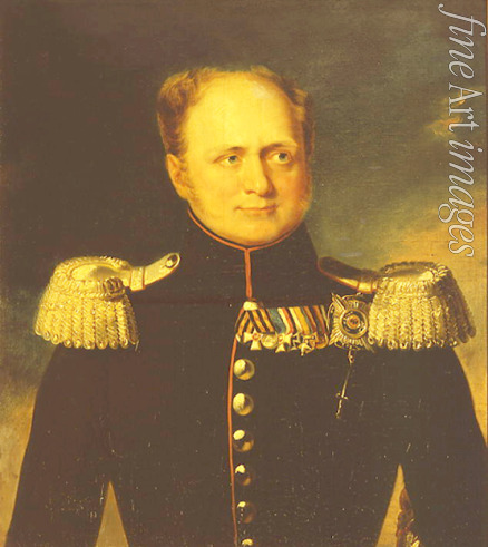 Polyakov Alexander Vasilyevich - Portrait of Emperor Alexander I (1777-1825)