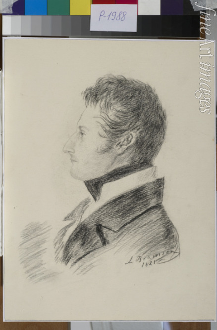 Bramson Ludwig (Leo) - Porträt von Graf Matwei Jurjewitsch Wiljegorski (1794-1866)