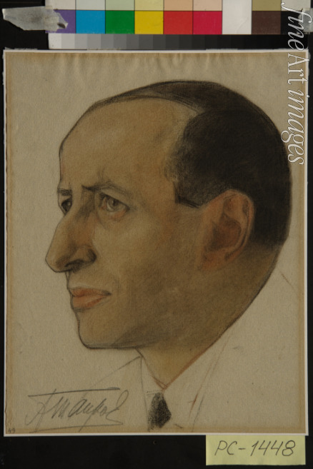 Andreew Nikolai Andreewitsch - Porträt des Regisseurs Alexander Tairow (1885-1950)