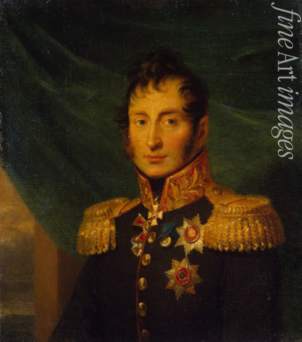 Dawe George - Porträt von Nikolai Alexejewitsch Tutschkow (1765-1812)