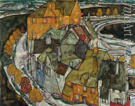 Schiele Egon - Crescent of Houses II (Island Town)