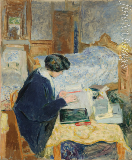 Vuillard Édouard - Lucy Hessel beim Lesen (Lucy Hessel lisant)