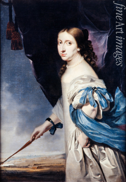 Wuchters Abraham - Porträt von Königin Christina von Schweden (1626-1689)