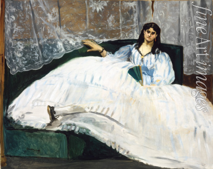 Manet Édouard - Woman with a Fan