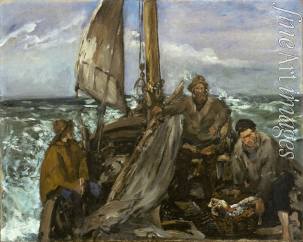 Manet Édouard - Die Arbeiter des Meeres