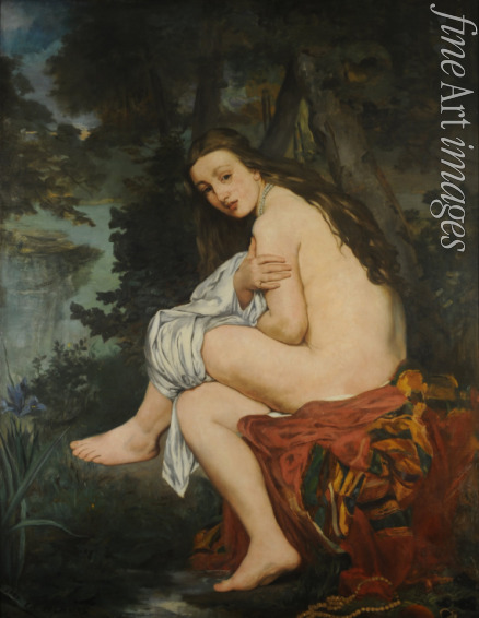 Manet Édouard - Die überraschte Nymphe