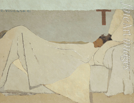 Vuillard Édouard - Au lit (Im Bett)