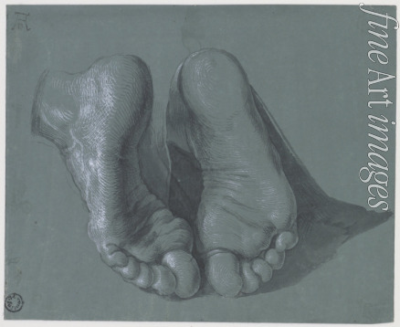 Dürer Albrecht - Studie mit zwei Füßen