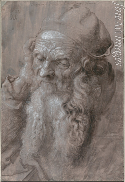 Dürer Albrecht - Kopf eines alten Mannes