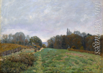 Sisley Alfred - Landschaft bei Louveciennes