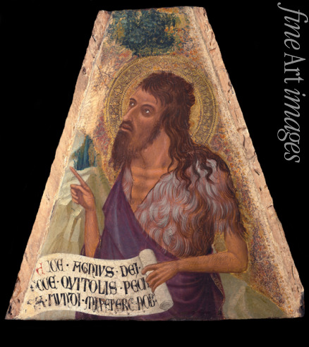 Lorenzetti Ambrogio - Der Heilige Johannes der Täufer