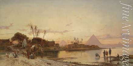 Corrodi Hermann David Salomon - The Banks of the Nile